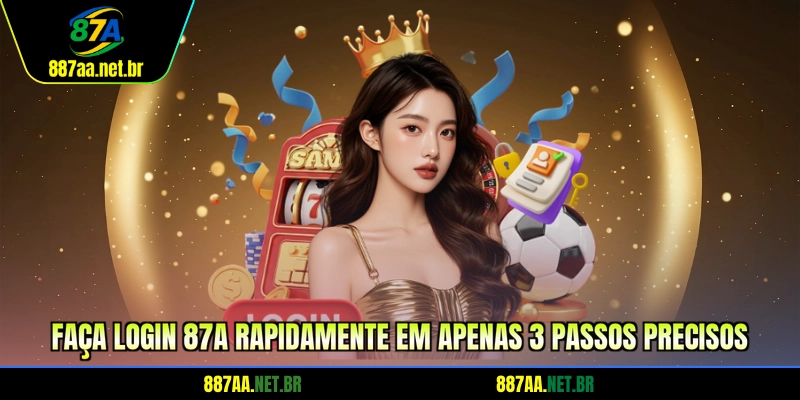 Faça login 87A rapidamente em 3 passos simples