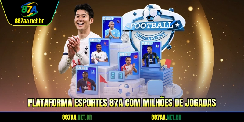 Plataforma esportes 87A com milhões de jogadas